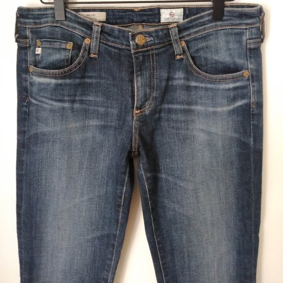 AG Adriano Goldschmied The Stilt Dark Wash Jeans - Picture 3 of 10